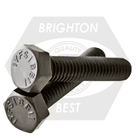 7/16"-14 x 1 3/4" Hex Tap Bolts, Grade 5, Plain Finish, Full Thread, Medium Carbon Steel, Qty 25 Best Choice