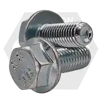 M12-1.75 x 90 mm Flange Screws, Non-Serrated, Hex Head, Metric Class 8.8, Zinc Cr+3, Partial Thread, Coarse (UNC), DIN 6921, Qty 20 Top Pick