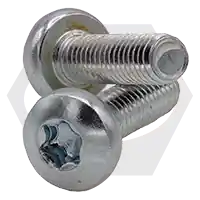 M3-0.50 x 20 mm Machine Screws, Torx Pan Head, T10 Drive 6-Lobe, Metric Class 4.8, Zinc Cr+3, Full Thread, ISO 14583, Qty 1000 Place Order