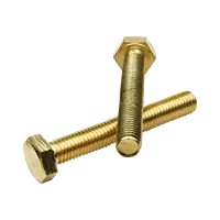 Latest M10-1.50 x 30 mm Hex Cap Screws, Brass, Full Thread, DIN 933, Qty 75