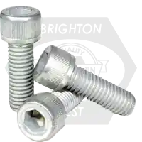 5-40 x 1/4" Socket Head Cap Screws, Mechanical Zinc Cr+3, Full Thread, Coarse (UNC), Alloy Steel, Qty 100 Must Have