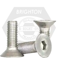 While Supplies Last M12-1.75 x 80 mm Flat Head Socket Cap Screws, 18-8 Stainless Steel A2, Full Thread, Coarse (UNC), Qty 25
