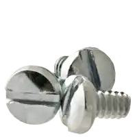 Direct From Factory 6-32 x 2 1/4" Machine Screws, Slotted Binder Undercut, Zinc Cr+3, Full Thread, Coarse (UNC), Qty 100