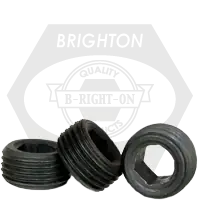 5-40 x 3/32" Locking Socket Jam Screws, Cup Point, Plain Finish, Coarse (UNC), Alloy Steel, Qty 100 Popular