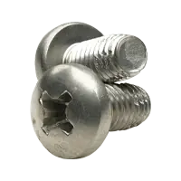 Place Order 10-24 x 1/2" Machine Screws, Phillips Pan Head, Type F, 410 Stainless Steel, Fully Threaded, Hardened, Qty 500