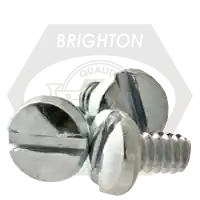 10-32 x 5/16" Machine Screws, Slotted Binder Head, 18-8 Stainless Steel, Full Thread, Qty 500 Instant Buy
