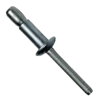 Weekend Sale Sb8-6Kl 1/4" x 3/8" (.080-.375) Steel Zinc/Steel Zinc Dome Head Cup-Lock Rivet (Inch) 09Ss-C-Lock0806, Qty 250