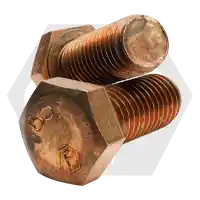 1/4"-20 x 3/4" Hex Cap Screws, Silicon Bronze, Full Thread, TFL 651, Made in USA, Qty 100 Don't Miss Out