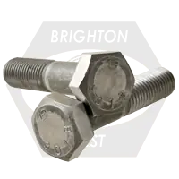 1 1/4"-7 x 3 1/2" Heavy Hex Bolts, Grade B, A307, Plain Finish, Partial Thread, Coarse (UNC), Qty 25 Popular