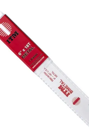 12" x 18T Metal Bi Metal Reciprocating Blades, Qty 5 Limited Offer