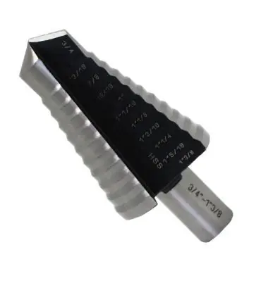5 Step 7/8" To 1-3/8" M2 HSS Step Drill Bits (Inch), Qty 1 Factory Price