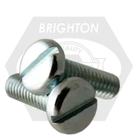 Holiday Sale 10-24 x 7/16" Machine Screws, Slotted Pan Head, Zinc Cr+3, Full Thread, Qty 8000