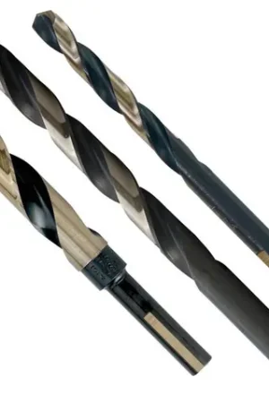 1/8" (0.125) Mechanics 135Deg M2 HSS Black And Gold Proferred M2 HSS Black And Gold Drill Bit, Qty 12 Brand New