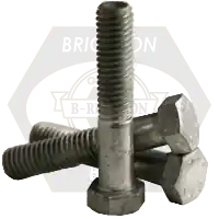 1 1/2"-6 x 6" Hex Bolts, Grade A, A307, Hot-Dipped Galvanized HDG, Coarse (UNC), Partial Thread, Qty 10 Buy Online