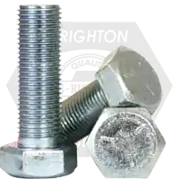 Exclusive Offer 3/8"-16 x 1 7/8" Hex Cap Screws, Grade 5, Zinc Cr+3, Partial Thread, Coarse (UNC), Medium Carbon Steel, Qty 700