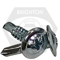 Weekend Sale 10-24 x 3/4" Proferred Self-Drilling Screws, Phillips Wafer Head, 3 Point CSD, Zinc Cr+3, Qty 7500