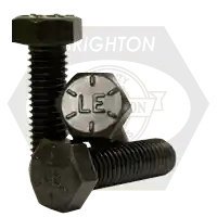 Best Price 1 1/4"-12 x 7 1/2" Hex Cap Screws, Grade 8, Plain Finish, Fine (UNF), Alloy Steel, Made in USA, Qty 12