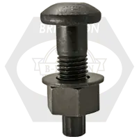 7/8"-9 x 3 1/4" Tension Control Bolt A325, Round Head, Plain Finish w/ Heavy Hex Nut, Grade DH A563 & Round Washer F436, Qty 160 Must Have