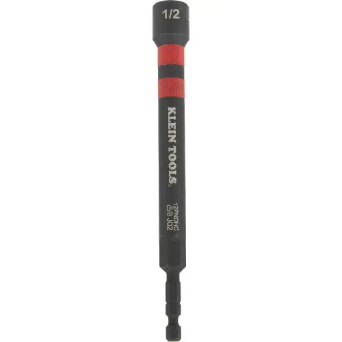 Klein Tools 12PNDHC 1/2-Inch Hollow Magnetic Color-Coded Power Nut Driver Reduced Price