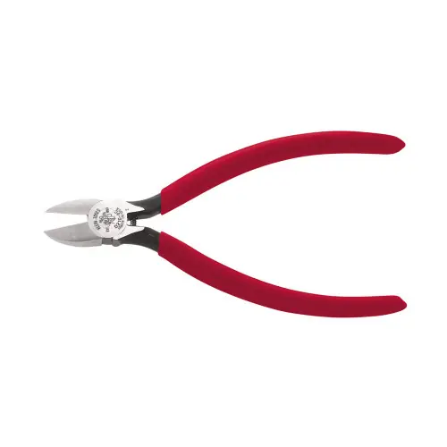 Professional Grade Klein Tools D210-6C Diagonal Cutting Pliers, Semi-Flush, 6-Inch