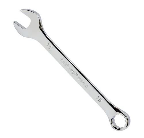 17mm (11/16") Chrome Finish Proferred Combination Wrench , Chrome Finish, Qty 1 Trusted Brand