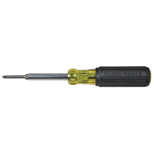 Klein Tools 32559 Multi-Bit Screwdriver / Nut Driver, 6-in-1, Extended Reach, Ph, Sl Express Delivery