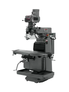 JET JT9-698150 JTM-1254VS With ACU-RITE 303 DRO, X, Y, & Z Powerfeeds Clearance