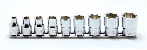 Ko-ken RS3400A/9 3/8 Sq. Dr. Socket set 1/4-3/4 6 point 200mm 9 pieces Buy Today