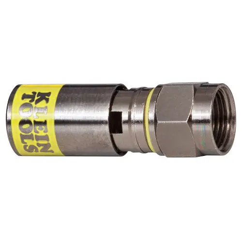 Limited Offer Klein Tools VDV812-606 Universal F Compression Connectors RG6/6Q 10-Pack