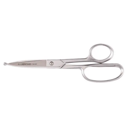 Klein Tools G758LRBP Straight Trimmer, Large Ring, Ball Point, 9-Inch Clearance
