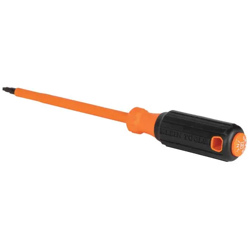 Klein Tools 6846INS Insulated Screwdriver, 2 Square, 6-Inch Round Shank Hot Deal