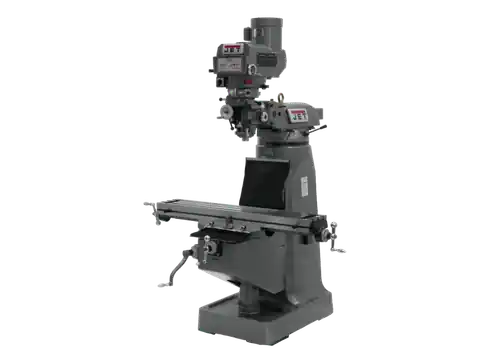 JET JT9-690010 JTM-4VS Mill With 3-Axis ACU-RITE 203 DRO (Knee) With X & Y Powerfeeds Buy Today