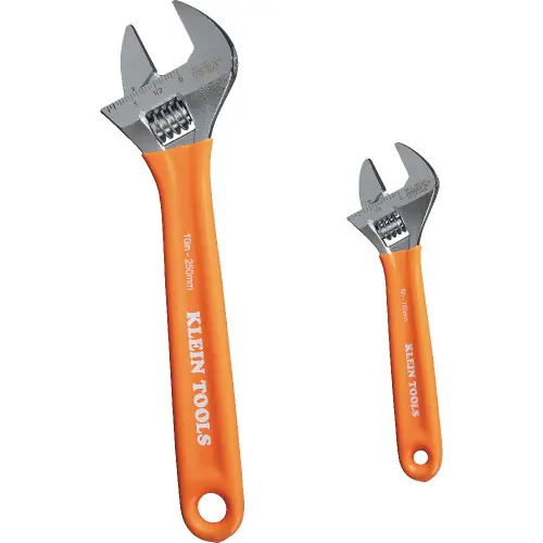 Klein Tools D5072 Extra-Capacity Adjustable Wrench es, 2-Piece Affordable