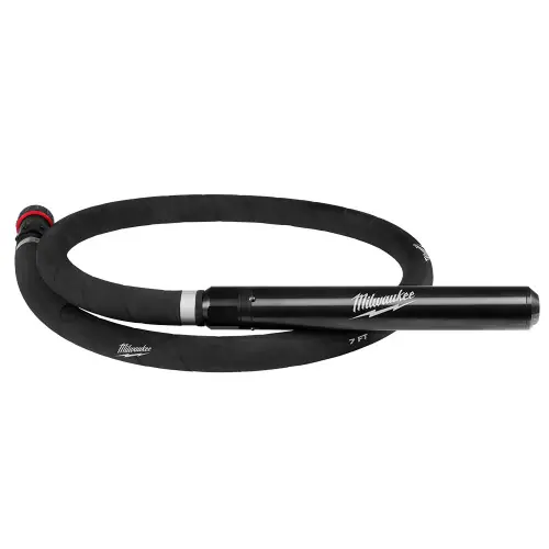 Low Price Milwaukee Tool 48-37-0722H MX FUEL High Cycle Concrete Vibrator 7‘ Whip w/ 2.25" Head