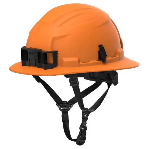 Buy Direct Milwaukee Tool 48-73-1689 BOLT Orange Full Brim Non-Vented Safety Helmet Type 2, Class E