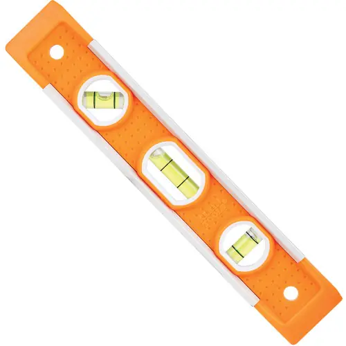 Crafted Klein Tools 935 Torpedo Level, 3 Vial, 9-Inch