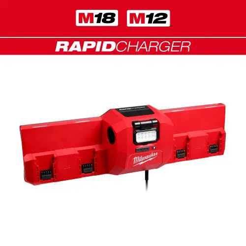 Discount Milwaukee Tool 48-59-1804 M18 and M12 Gangbox Rapid Charger
