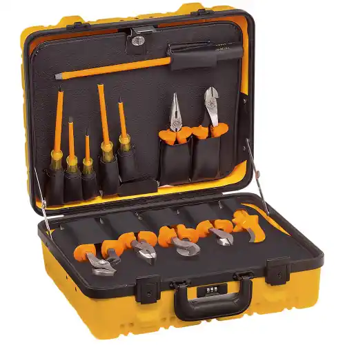 Klein Tools 33525 1000V Insulated Utility Tool Kit in Hard Case, 13-Piece Get Yours