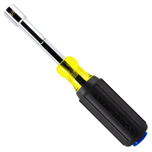 Klein Tools 65438 Color-Coded Hollow-Shaft Heavy-Duty Nut Driver, 3/8-Inch Final Sale