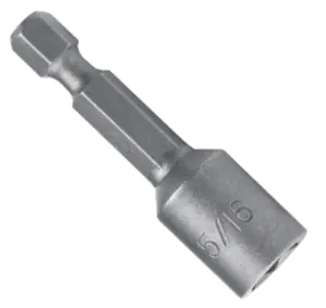 Top Pick 1/4" Drive,1 3/4" 1/4" Hex Shank Magnetic Nutsetters, Qty 10