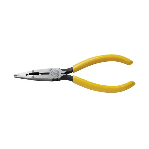 Shop Now Klein Tools VDV026-049 Pliers, Connector Crimping Needle Nose, 7-Inch
