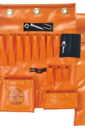 Super Sale Klein Tools 51829MHS Aerial Apron with Hot Stick Pocket and Magnet