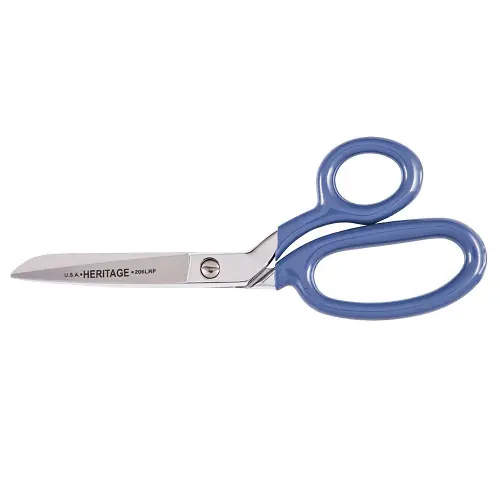 Genuine Klein Tools 206LR-P Bent Trimmer w/Large Bottom Ring, Coating, 7-Inch
