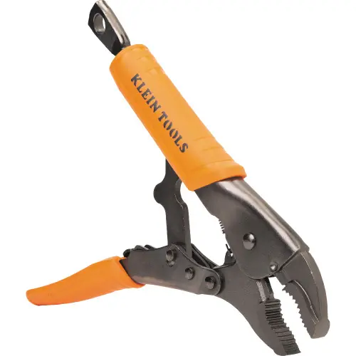 Shop Now Klein Tools 38602 Curved Jaw Locking Pliers, 10-Inch