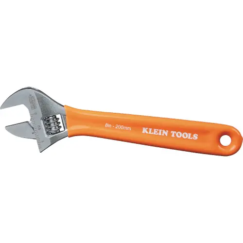 Klein Tools O5078 Extra-Capacity Adjustable Wrench , 8-Inch Final Sale