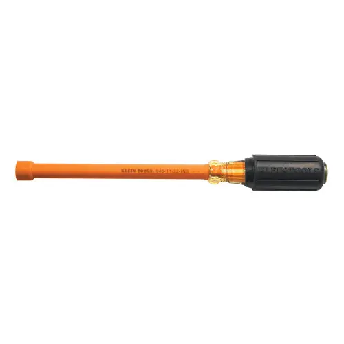 Latest Klein Tools 6461132INS 11/32-Inch Insulated Driver, 6-Inch Hollow Shaft