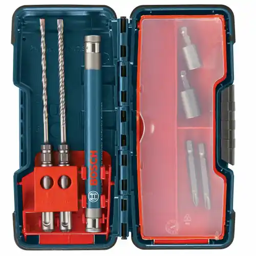 Bosch HC2309 7 pc. SDS-plus Bulldog Anchor Drive Installation Kit (7 Pack) Authentic