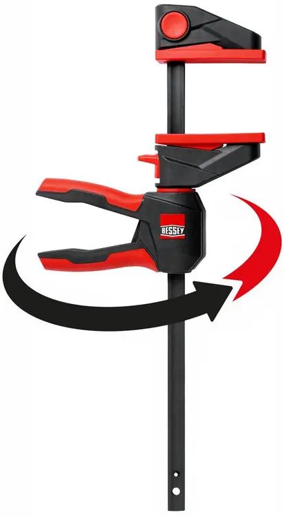Best Price Bessey EHKL360-06 Large trigger clamp 360 degree, 300 lb, 6" x 3-1/8", 6 Pack