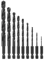 Bosch BL9IM 9 pc. Impact Tough Black Oxide Drill Bit Set (9 Pack) Grab Now