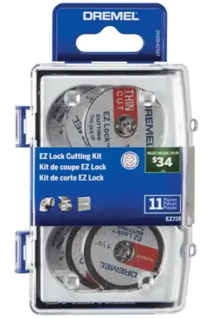 Dremel EZ728-01 11-Piece EZ Lock Cutting Accessory Micro Kit Premium
